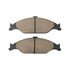 1000-0804C by MPA ELECTRICAL - QB Ceramic Brake Pads