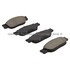 1000-0805C by MPA ELECTRICAL - Quality-Built Disc Brake Pad Set - Ceramic