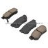 1000-0813C by MPA ELECTRICAL - Quality-Built Disc Brake Pad Set - Ceramic