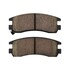 1000-0814C by MPA ELECTRICAL - Quality-Built Disc Brake Pad Set - Ceramic