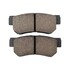 1000-0813M by MPA ELECTRICAL - Quality-Built Disc Brake Pad Set - Semi-Metallic