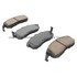 1000-0815AC by MPA ELECTRICAL - Quality-Built Disc Brake Pad Set - Ceramic