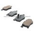 1000-0819C by MPA ELECTRICAL - Quality-Built Disc Brake Pad Set - Ceramic