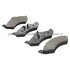 1000-0820M by MPA ELECTRICAL - Quality-Built Disc Brake Pad Set - Semi-Metallic