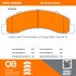 1000-0824M by MPA ELECTRICAL - Quality-Built Disc Brake Pad Set - Semi-Metallic