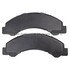 1000-0825M by MPA ELECTRICAL - Quality-Built Disc Brake Pad Set - Semi-Metallic