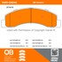 1000-0824C by MPA ELECTRICAL - Quality-Built Disc Brake Pad Set - Ceramic