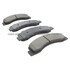 1000-0824M by MPA ELECTRICAL - Quality-Built Disc Brake Pad Set - Semi-Metallic