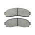 1000-0833M by MPA ELECTRICAL - Quality-Built Disc Brake Pad Set - Semi-Metallic