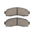 1000-0833C by MPA ELECTRICAL - Quality-Built Disc Brake Pad Set - Ceramic