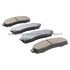 1000-0833C by MPA ELECTRICAL - Quality-Built Disc Brake Pad Set - Ceramic