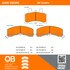 1000-0845C by MPA ELECTRICAL - Quality-Built Disc Brake Pad Set - Ceramic