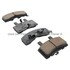 1000-0845C by MPA ELECTRICAL - Quality-Built Disc Brake Pad Set - Ceramic