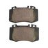 1000-0847M by MPA ELECTRICAL - Quality-Built Disc Brake Pad Set - Semi-Metallic