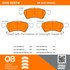 1000-0857M by MPA ELECTRICAL - QB Semi-Metallic Brake Pads