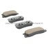 1000-0868M by MPA ELECTRICAL - QB Semi-Metallic Brake Pads