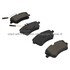 1000-0872M by MPA ELECTRICAL - QB Semi-Metallic Brake Pads