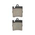 1000-0876M by MPA ELECTRICAL - Quality-Built Disc Brake Pad Set - Semi-Metallic