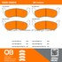 1000-0881C by MPA ELECTRICAL - Quality-Built Disc Brake Pad Set - Ceramic