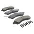 1000-0882M by MPA ELECTRICAL - Quality-Built Disc Brake Pad Set - Semi-Metallic