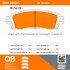 1000-0883C by MPA ELECTRICAL - Quality-Built Disc Brake Pad Set - Ceramic