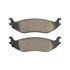 1000-0898C by MPA ELECTRICAL - Quality-Built Disc Brake Pad Set - Ceramic