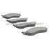 1000-0897M by MPA ELECTRICAL - QB Semi-Metallic Brake Pads