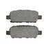 1000-0905M by MPA ELECTRICAL - Quality-Built Disc Brake Pad Set - Semi-Metallic