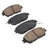 1000-0906AC by MPA ELECTRICAL - Quality-Built Disc Brake Pad Set - Ceramic