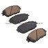 1000-0906C by MPA ELECTRICAL - Quality-Built Disc Brake Pad Set - Ceramic