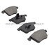 1000-0915AC by MPA ELECTRICAL - Quality-Built Disc Brake Pad Set - Ceramic