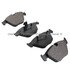 1000-0918AM by MPA ELECTRICAL - Quality-Built Disc Brake Pad Set - Semi-Metallic