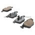 1000-0918C by MPA ELECTRICAL - Quality-Built Disc Brake Pad Set - Ceramic