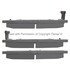 1000-0924C by MPA ELECTRICAL - Quality-Built Disc Brake Pad Set - Ceramic