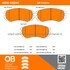 1000-0924C by MPA ELECTRICAL - Quality-Built Disc Brake Pad Set - Ceramic