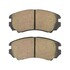 1000-0924C by MPA ELECTRICAL - Quality-Built Disc Brake Pad Set - Ceramic