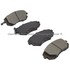 1000-0929M by MPA ELECTRICAL - Quality-Built Disc Brake Pad Set - Semi-Metallic