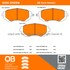 1000-0929M by MPA ELECTRICAL - Quality-Built Disc Brake Pad Set - Semi-Metallic