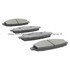 1000-0931M by MPA ELECTRICAL - Quality-Built Disc Brake Pad Set - Semi-Metallic