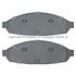 1000-0931M by MPA ELECTRICAL - Quality-Built Disc Brake Pad Set - Semi-Metallic