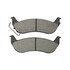 1000-0932M by MPA ELECTRICAL - Quality-Built Disc Brake Pad Set - Semi-Metallic