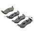 1000-0932M by MPA ELECTRICAL - Quality-Built Disc Brake Pad Set - Semi-Metallic