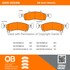 1000-0934M by MPA ELECTRICAL - Quality-Built Disc Brake Pad Set - Semi-Metallic