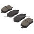 1000-0956M by MPA ELECTRICAL - Quality-Built Disc Brake Pad Set - Semi-Metallic