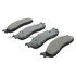 1000-0965M by MPA ELECTRICAL - Quality-Built Disc Brake Pad Set - Semi-Metallic