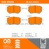 1000-0969M by MPA ELECTRICAL - QB Semi-Metallic Brake Pads