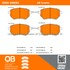 1000-0969C by MPA ELECTRICAL - QB Ceramic Brake Pads