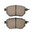 1000-0969M by MPA ELECTRICAL - QB Semi-Metallic Brake Pads