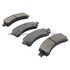 1000-0974AM by MPA ELECTRICAL - Quality-Built Disc Brake Pad Set - Semi-Metallic