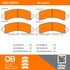 1000-0974C by MPA ELECTRICAL - Quality-Built Disc Brake Pad Set - Ceramic